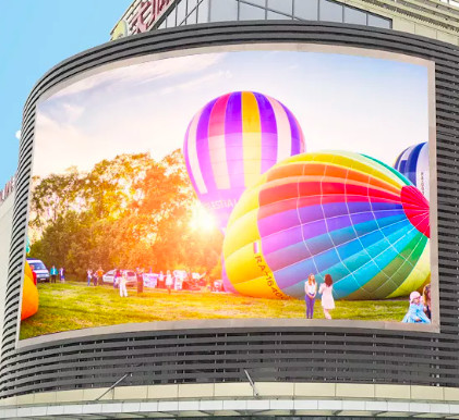 P6 P8 P10 IP65 Waterproof Fixed Transparent Led Display screen for Advertising