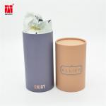 SGS ISO Cardboard Cylindrical Packaging Box Tube Custom Printed