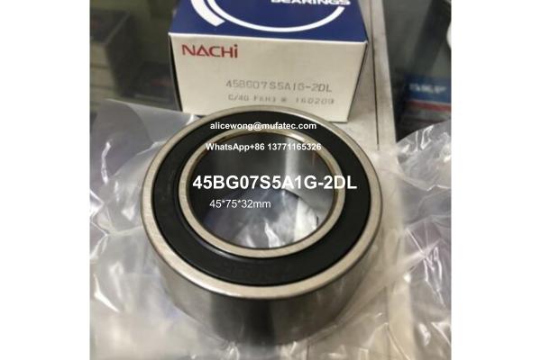45BG07S5A1G 45BG07S5 air conditioning bearings double row ball bearings 45*75