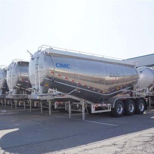 Quality 4 Axle Lime Powder 30cbm Aluminum Cement Tanker Trailer wholesale
