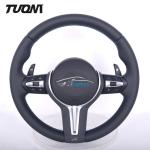 Full Leather BMW Car Steering Wheel Round Shape Automotive Parts