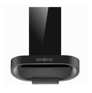 Quality Modern Glass Stainless Steel T Shape Chimney Hood Electric Wall Mounted Range Hood wholesale