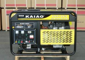 Quality OHV 15kva 25L Fuel Tank Air Cooled Gasoline Generator Low Oil Alarm System KGE18E wholesale