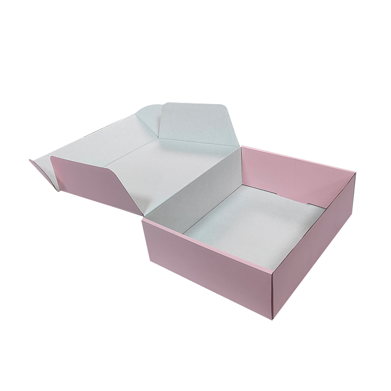 Custom Size Glossy Finish Cardboard Box for Shipping Apparel ' Preferred Selection