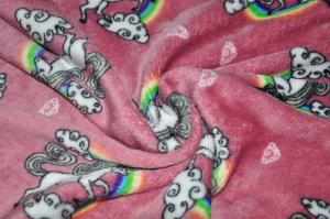 Quality 150cm 100% Polyester Flannel Fleece Fabric 210gsm wholesale