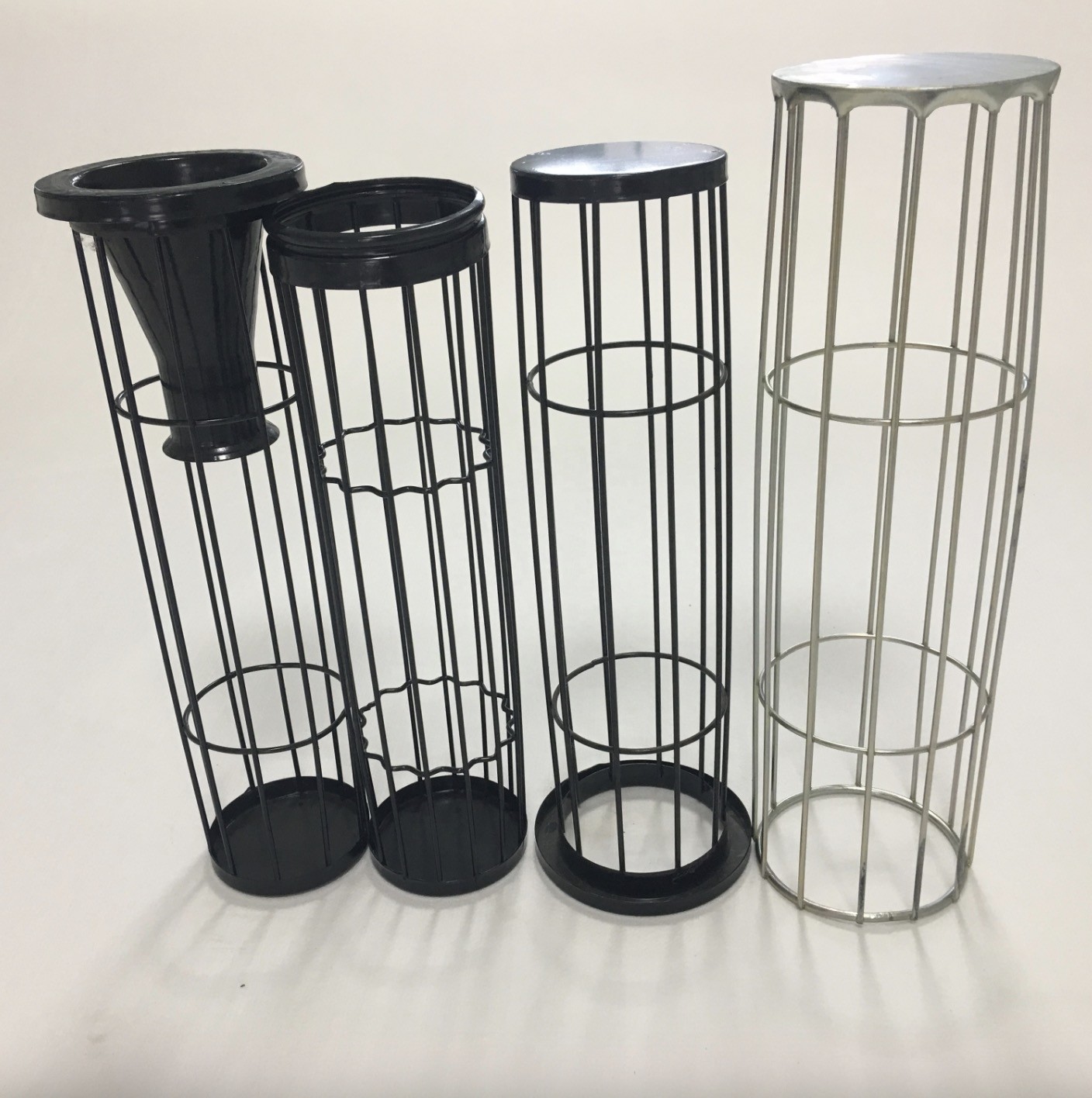 Spring Dust Collector Filter Cages Anti corrosion For Garbage Incinerator