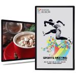 55 inch tv display ultra slim small bezel LCD advertising digital signage