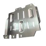 Black Off Road Aluminum Skid Plate for WranglerJL Undercarriage Protection
