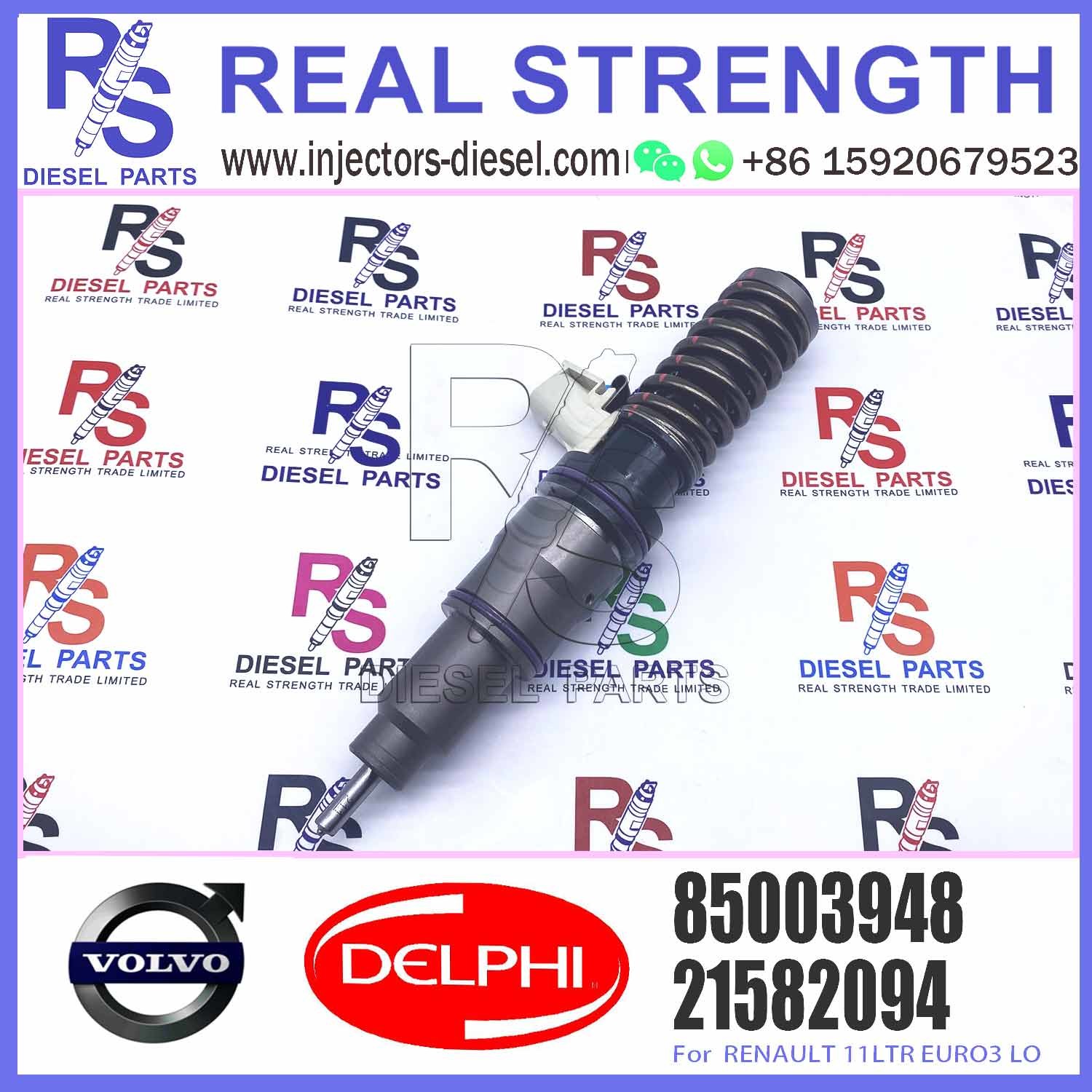 Injector 21582094 for V-O-L-V BEBE4D35001 21582094 85003948 21644596 D11A MD11 219777909 63229468
