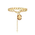 Customized 18K Gold Bracelet Fashion Lady Elegant Gold Chain Bracelets For