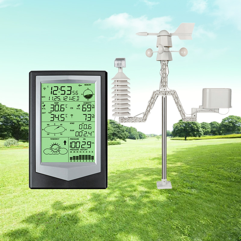 Advanced Multi-Functional Weather Station With Fast 48s Data Update And 1.8KG Weight
