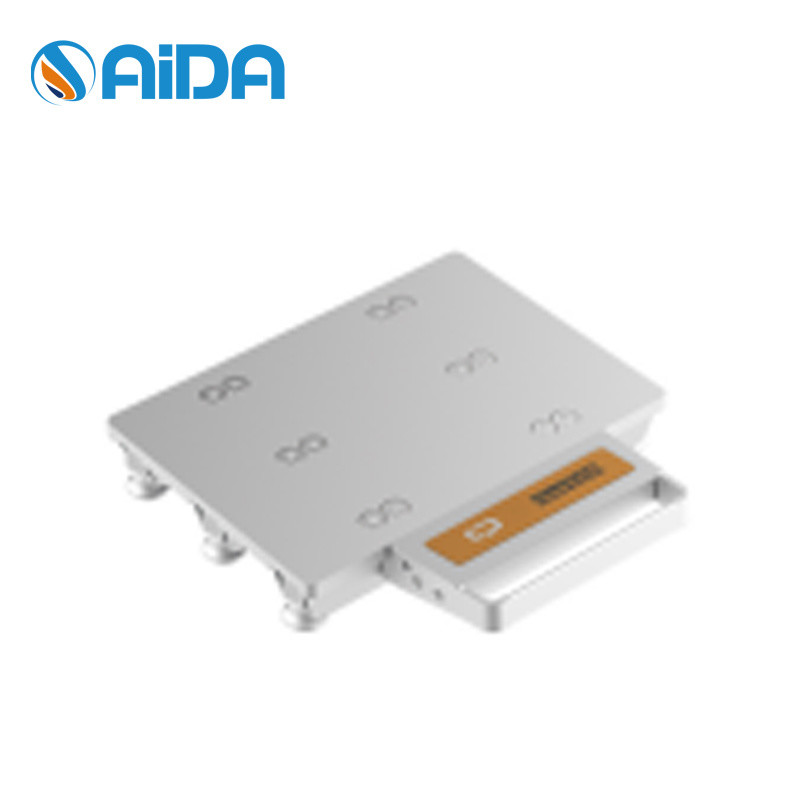 Battery Powered Mobile Truck Scale Above Ground Mounting 22.5kg Lightweight Steel Design