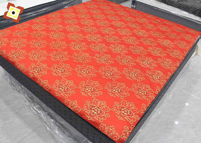 Polyester Gold Powder Mattress Quilting Fabric 250cm Width