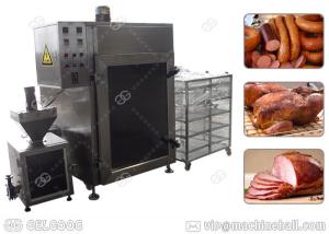 Quality Commercial Fish Smoking Equipment Hot Energy For Smoked Meat Sealing Performance wholesale