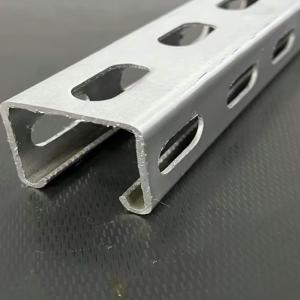 Quality Weather Resistant Aluminum Strut Channel Strength C Shaped Steel Lightweight wholesale