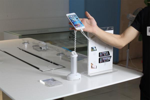 COMER anti-theft counter display devices Universal Mobile Phone security Stand