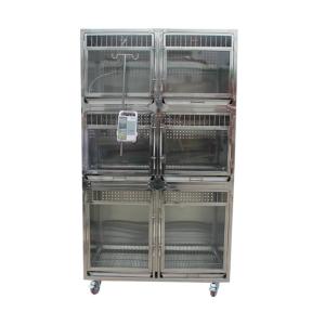 Quality 1220*700*2185Mm Glass Wall Pet Display Cages Foster Care Hospitalization wholesale