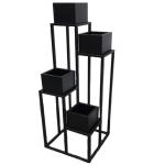 Home decorations flower stands planter metal tiered flower pot rack