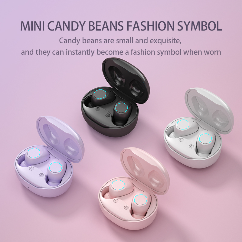 Mini Stereo True Wireless Gaming Earbuds with TYPE-C Connectors and IPX-4 Waterproof Standard