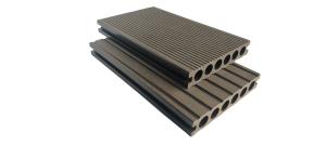 Quality Grooves Round Hole 140mm 25mm Hollow Wpc Floor wholesale