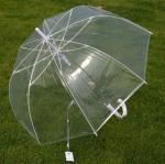Transparent Umbrella For Rain Fiberglass Ribs For Both Men Women