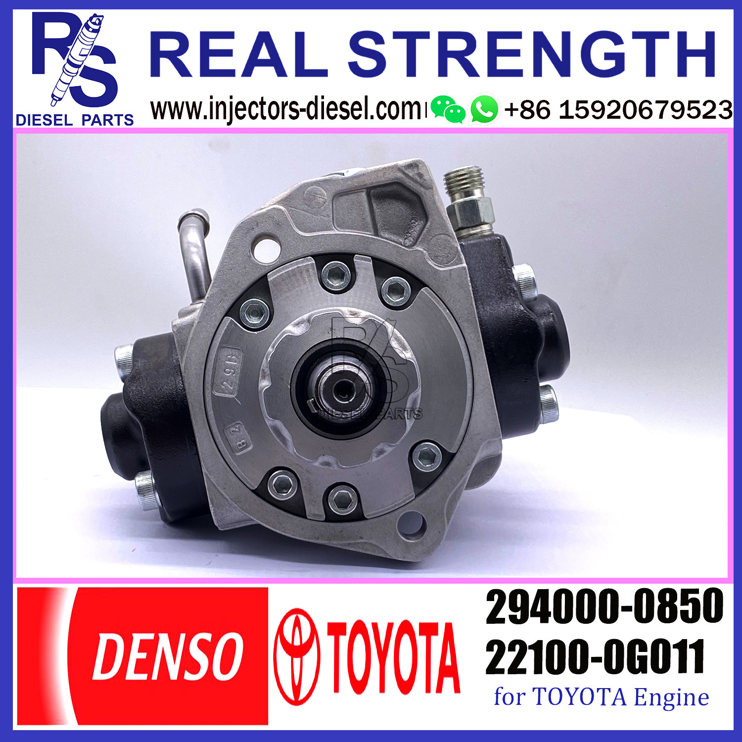 DENSO HP3 Common Rail Pump 294000-0850 22100-0G011 Fit For TOYOTA AVENSIS/COROLLA 1CD-FTV Engine