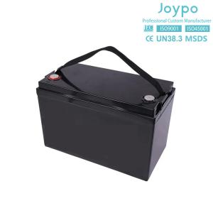 Quality LiFePO4 12V 105Ah Marine Lithium Battery Deep Cycle Lithium Bass Boat Batteries wholesale