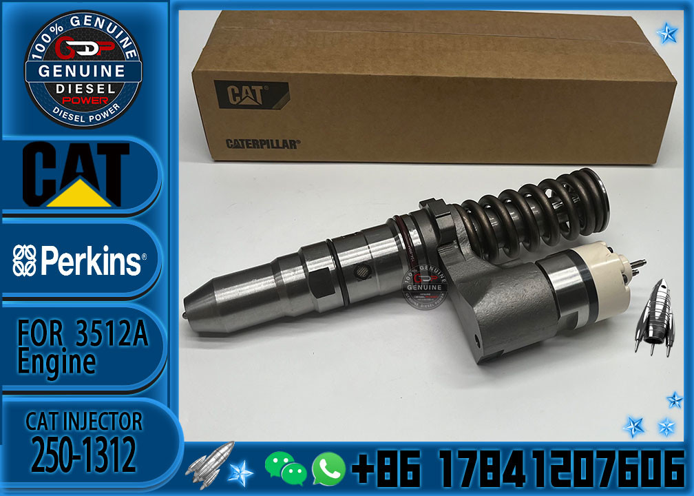 Diesel Fuel Injector Assembly 250-1312 392-021120R-0849 10R-1275 392-0215 20R-1265 for C-at 3512C Engine