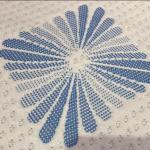 SGS Recycled Polyester 160gsm Knitted Jacquard Fabric For Bedding