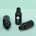 Round 5ml Bamboo Black Essential Oil Dropper Bottle