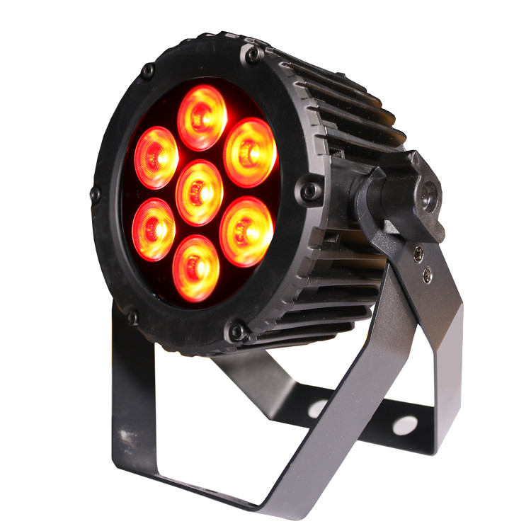 Aluminum Alloy LED Par Can Stage Lights 3/6/7CH DMX For Professional Event Lighting
