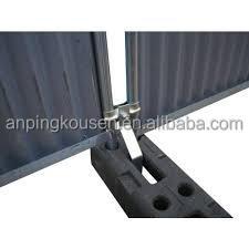 Pressure Treated Wood Type Heat Treated Iron Temporary Fencing for Maximum Privacy