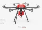 25000mah 6KM Folding Arm 110rpm/V Fire Fighting Drone