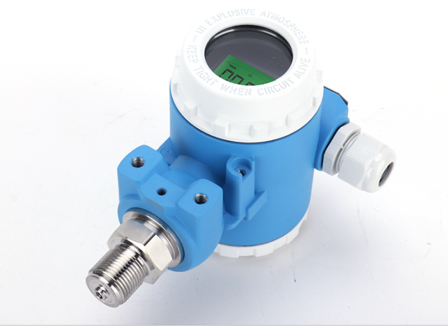 OEM LCD Digital Pressure Transmitter Explosion Proof Water Oil Air 1