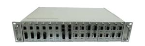 Quality 2U 16Slot Centralized Managed Media Converters ,Giga,125M~4.25G,10G ,40G OEO, 10G Copper to Fiber Media Converter wholesale