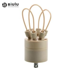 Quality Custom 5 Axis Machined Plastic Parts , Peek Machining Industrial Plastic Parts wholesale