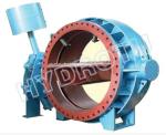Large Hydraulic Counter Weight Butterfly Valve