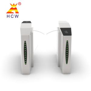 Quality 304 Stainless Steel Flap Barrier Turnstile 850mm Channel Width wholesale