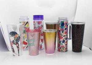 Quality Printed Acetate Insert for Double Wall Transparent Plastic Tumbler wholesale