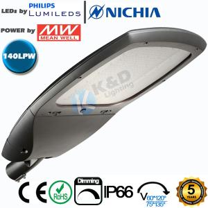 Quality High Efficiency LED Outdoor Street Lights 140Lm/W With 5 Years Warranty wholesale