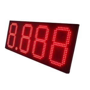 Quality 25mm Thick Gas Station LED Price Board Remote Control Led Price Display wholesale