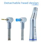Contra Angle Metal Dental Slow Speed Handpiece Blue Color E Type Connection