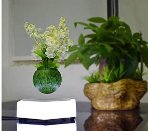 Quality new christmas gift magnetic floating levitation air bonsai potted plant trees wholesale