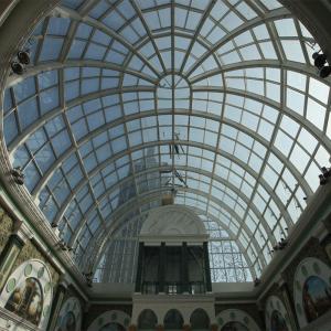 Quality Stable Aesthetic Large Round Dome Skylight Bending Warehouse wholesale