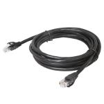 10Gps 24AWG Cat 6a UTP Cable , BC7/0.2 PVC Jacket Patch Cord Cat 6a Amp