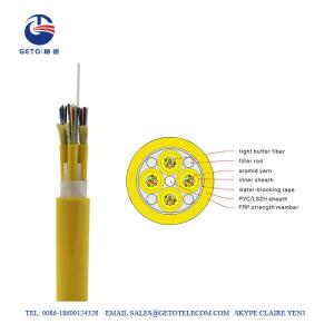 Quality All Dielectric Micro Tube Building Vertical G652D Fiber Optic Wire wholesale