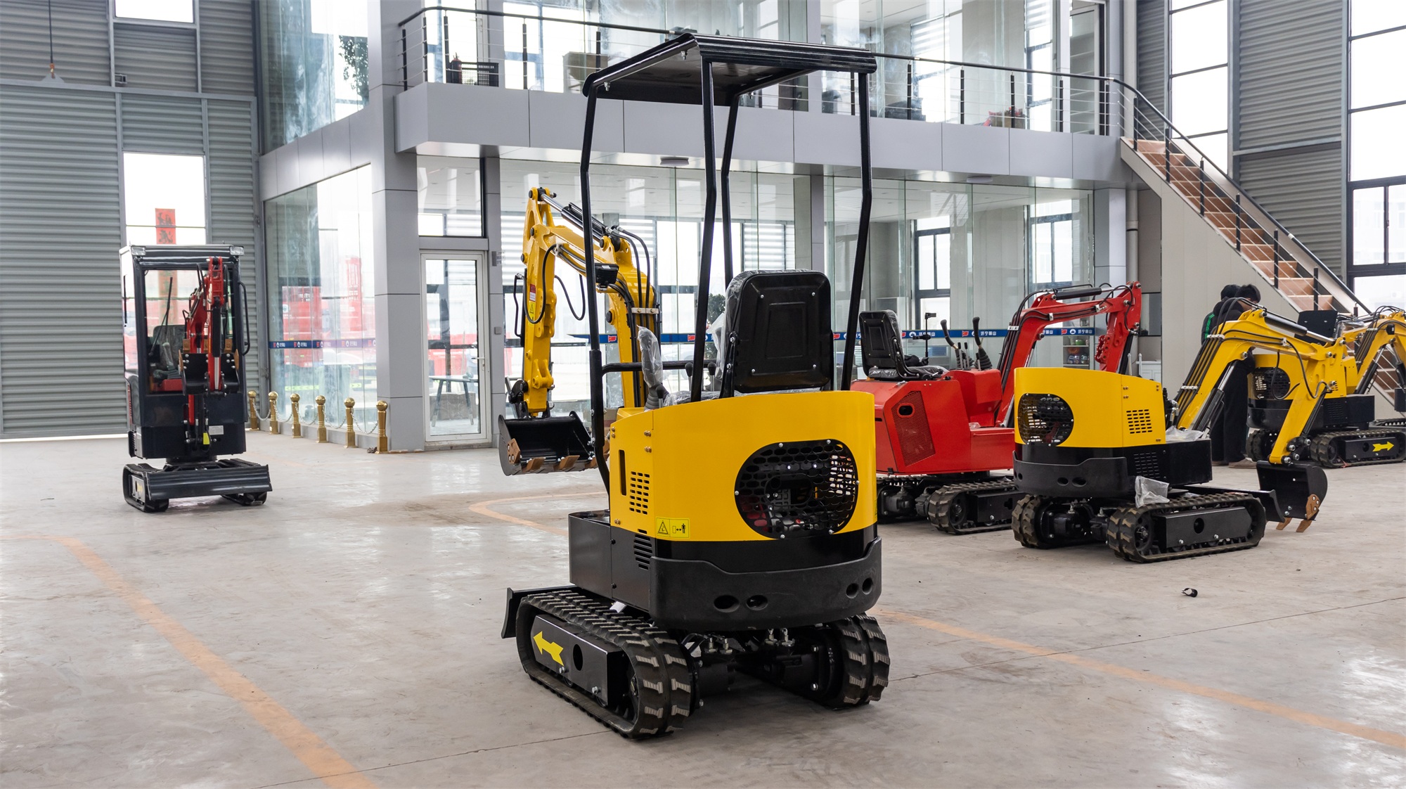1 Ton Yanmar Mini Excavator with Long Lifetime and Customized Hydraulic Cylinder