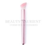 ISO9001 Makeup Bronzer Brush Single Piece Cheek Contour Blush Brush Customized