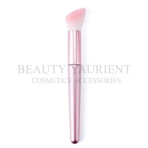 Quality ISO9001 Makeup Bronzer Brush Single Piece Cheek Contour Blush Brush Customized wholesale