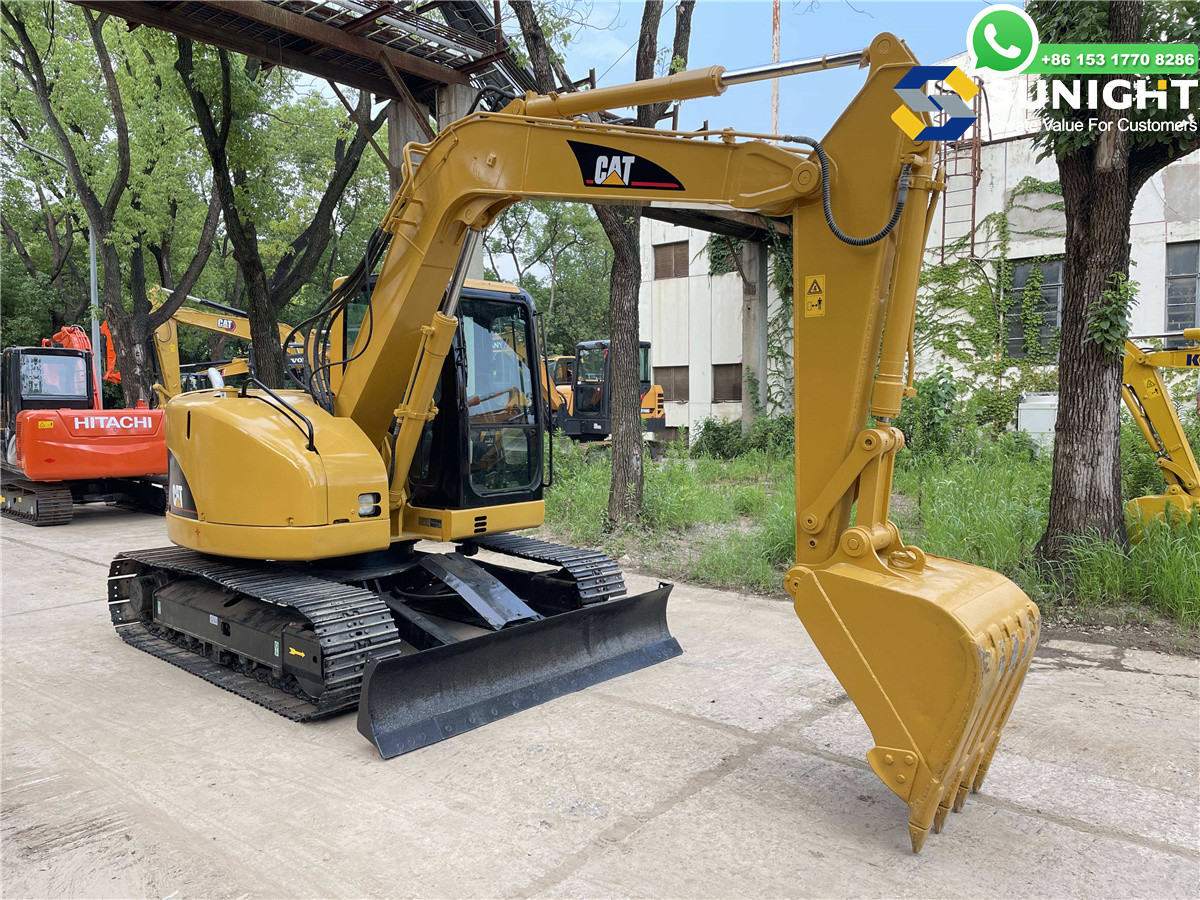 Excavator Cat 308C Supplier 8tons Used Caterpillar 308 Excavator Cat 308 Backhoe Gold